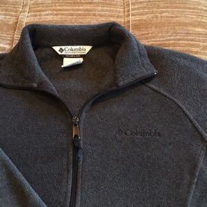 Columbia zip up sweater